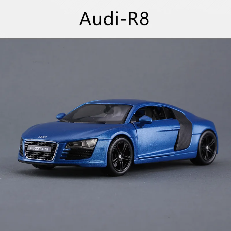 R8 Maisto 1:24 Nissan GTR спортивный автомобиль-трансформер модель автомобиля из сплава Моделирование Украшение автомобиля коллекция Подарочная игрушка - Цвет: R8