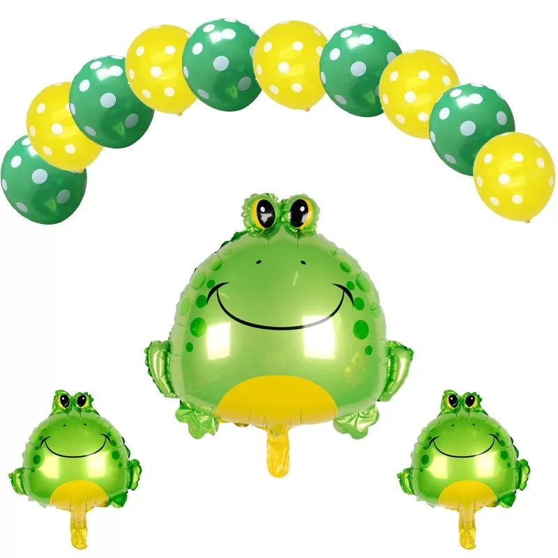 Bee Frog Ladybug Snail Aluminum Film Balloon Set Children's Toy Birthday Party Banquet Decoration