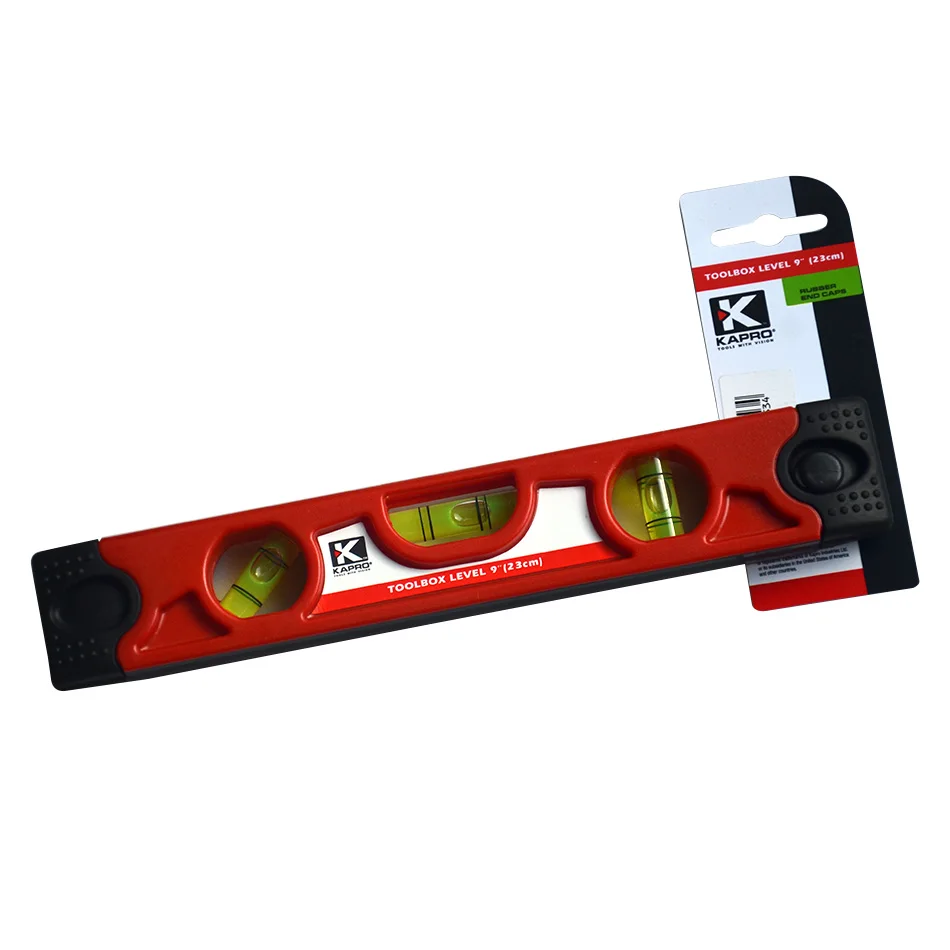 KAPRO Original High Precison Portable Level Measuring Instrument With Level Bubbles Magnetic Material Level Measuring Ruler