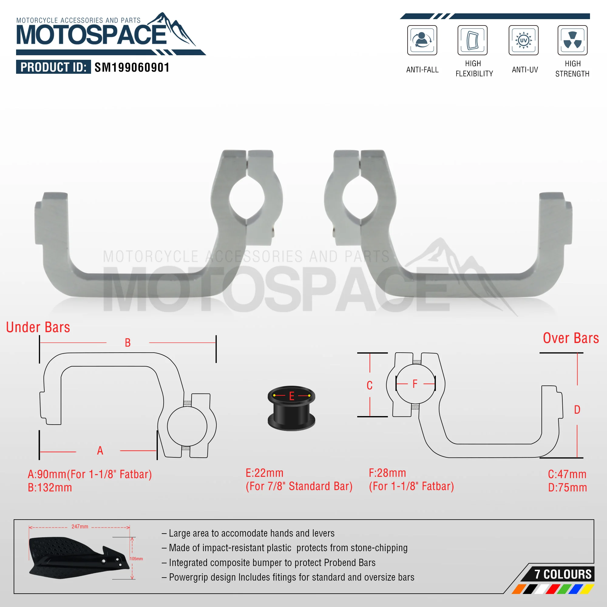 Spacemotors X-Ultimate рукавицы для мотоцикла подходят для 7/" 22 мм Handlebar1-1/8 28 мм жир бар CR XR YZ WR EX TTR CRF WRF EXC DRZ