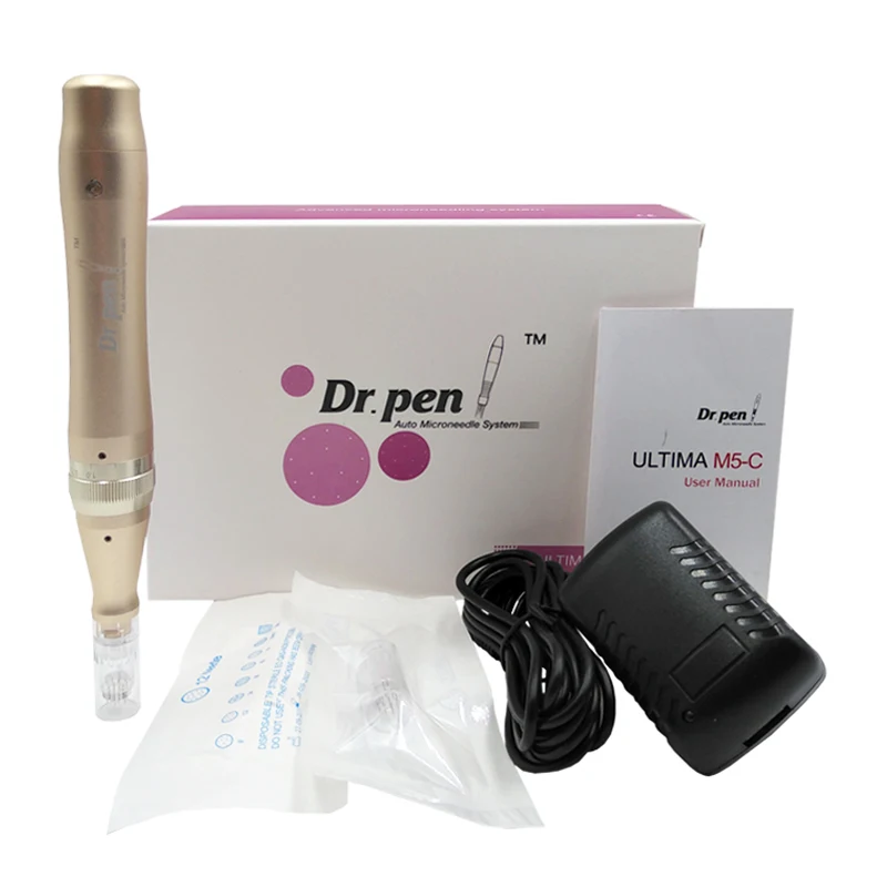 Ручка Derma Dr. Pen M5 C Microneedle ручка Bayonet Prot игольчатые картриджи с проводным кабелем Drpen