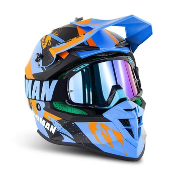 

DOT ECE offroad motorcycle helmet men women motocross helmet full face kask downhill casque moto cross enfant capacete