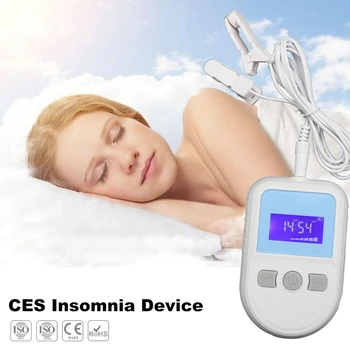 

Electronic Sleep Aid Machine Insomnia Tens Therapy Improve Sleepless Anxiety Depression Cranial Electrotherapy Stimulator