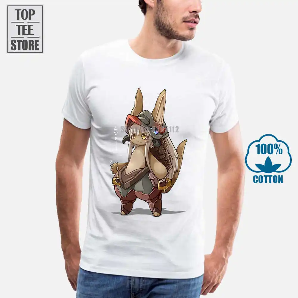 

Made In Abyss T Shirts Multi Style Short Sleeve Shirts Meido In Abisu Akihito Tsukushi Nanachi Riko Mitty Srajo Cosplay Shirt