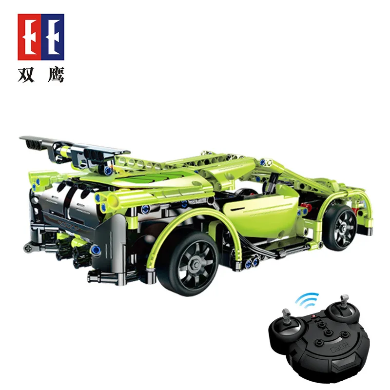 

Double e Cracking Take C51007 Children'S Educational ENLIGHTEN Building Blocks Toy Science And Technology Electric Remote Contro