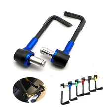 1 пара алюминиевых тормозных рычагов сцепления для мотоцикла универсальная защита для Honda CRF250M CRF1000L Kawasaki VERSYS 650 ZG1000 ZX11