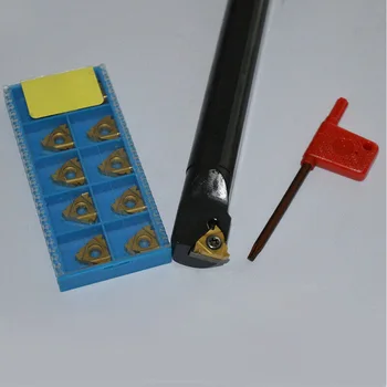 

1 Set Of SNR 0020R16 Tool Holder +10PCS 16IR AG60 SMX30 Cutter +1PCS T15 Wrench