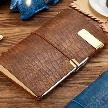 

Creative Vintage Bandage Stationery Notebook A6 Journal Portable Pu Leather Handbook Daily Weekly Planner Organizer Notepad Book