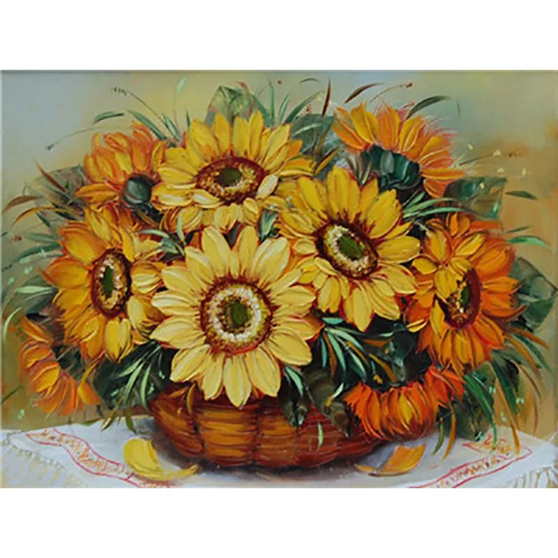 paint by number10 Раскраска по номерам для взрослых живопись маслом по номерам пронумерованные картины цифры художественная картина «цветок в вазе» пион - Цвет: paint by number10