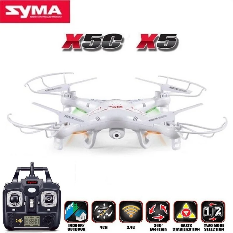 SYMA X5C (Upgrade Version) RC Drone 6 Achse Fernbedienung Hubschrauber  Quadcopter Mit 2MP HD Kamera oder X5 RC Eders Keine Kamera|rc drone|control  helicopterhelicopter quadcopter - AliExpress
