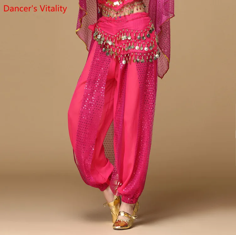 Women Belly Dance Pants India Dance Stage Performance Harem Pants For