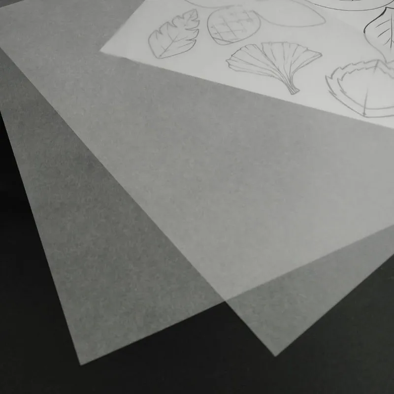 10 Half Transparent Shrink Film Sheets 20x14.5cm Painting Paper