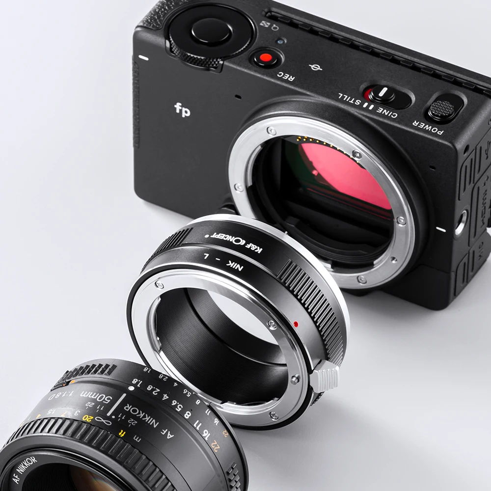 K&F Concept Nik-L カメラレンズアダプターリング Nikon F AI