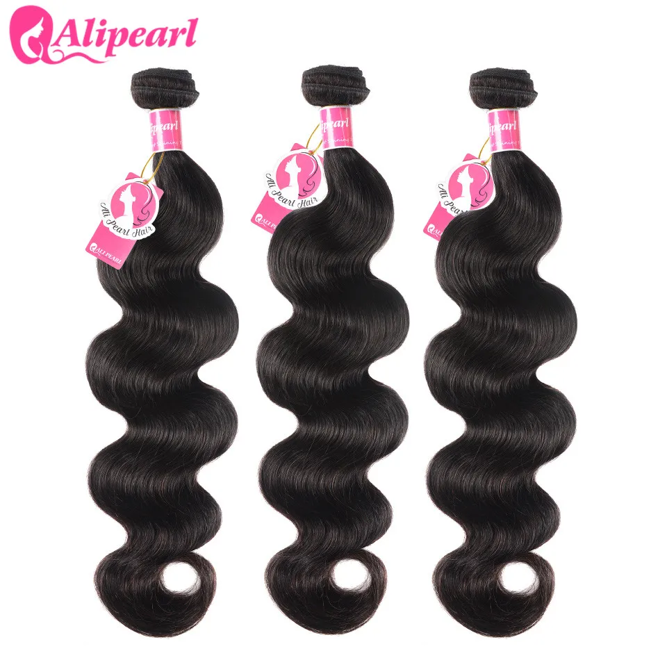 Ali Pearl Hair Body Wave Brazilian Hair Weave Bundles 1 Bundle 100