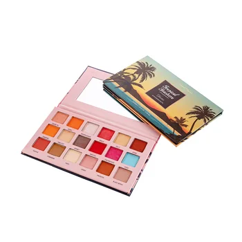 

Colorful Eyeshadow Palette Matte 18 Colors Shimmer Blendable Bright Eye Shadow Pallete Silky Powder Pigmented Makeup Kit