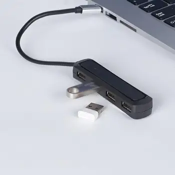 

4 Port Type C USB C Hub Portable USB 3.1 To USB 2.0 Connector Splitter Adapter For PC Laptop Desktop Macbook Pro Phone Tablet