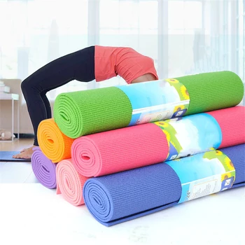 

173cm*61cm PVC yoga mat Universal Outdoor Non Slip Carpet Pilates Gym Exercise Sport Pads For Beginner Fitness and Body Building
