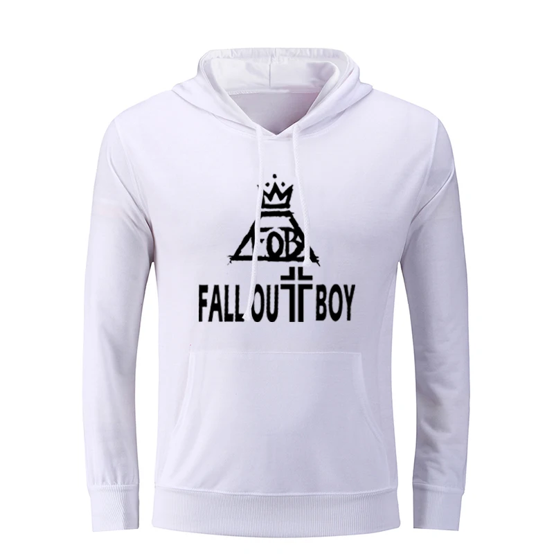 Fall Out Boy FOB рок Толстовка С Логотипом Группы Черная вуаль невесты Crew WAYNE'S WORLD мужская графическая Толстовка струны пуловер с капюшоном подарок - Цвет: icWM050W