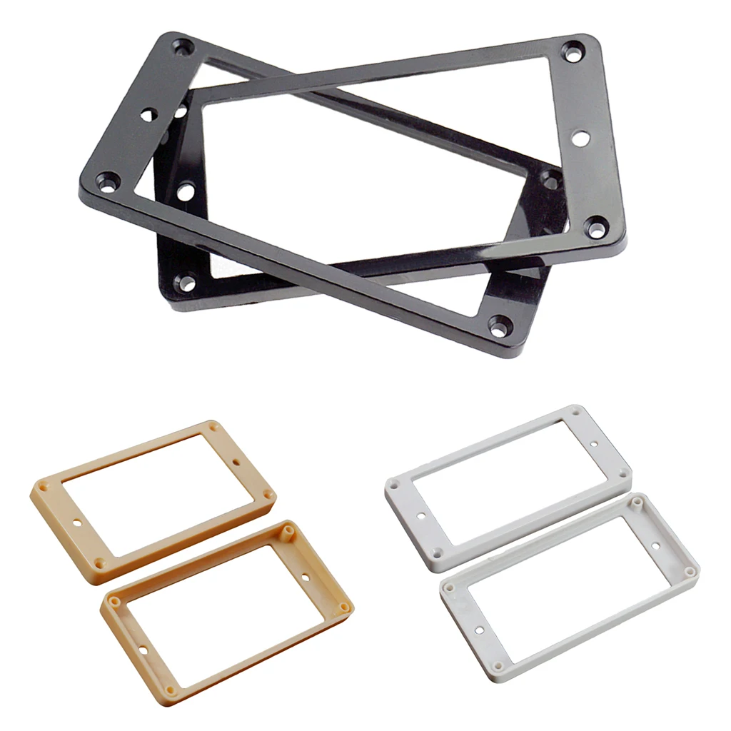 2 шт. изогнутая рамка хамбакера Монтажные кольца для захвата шеи и моста | Спорт