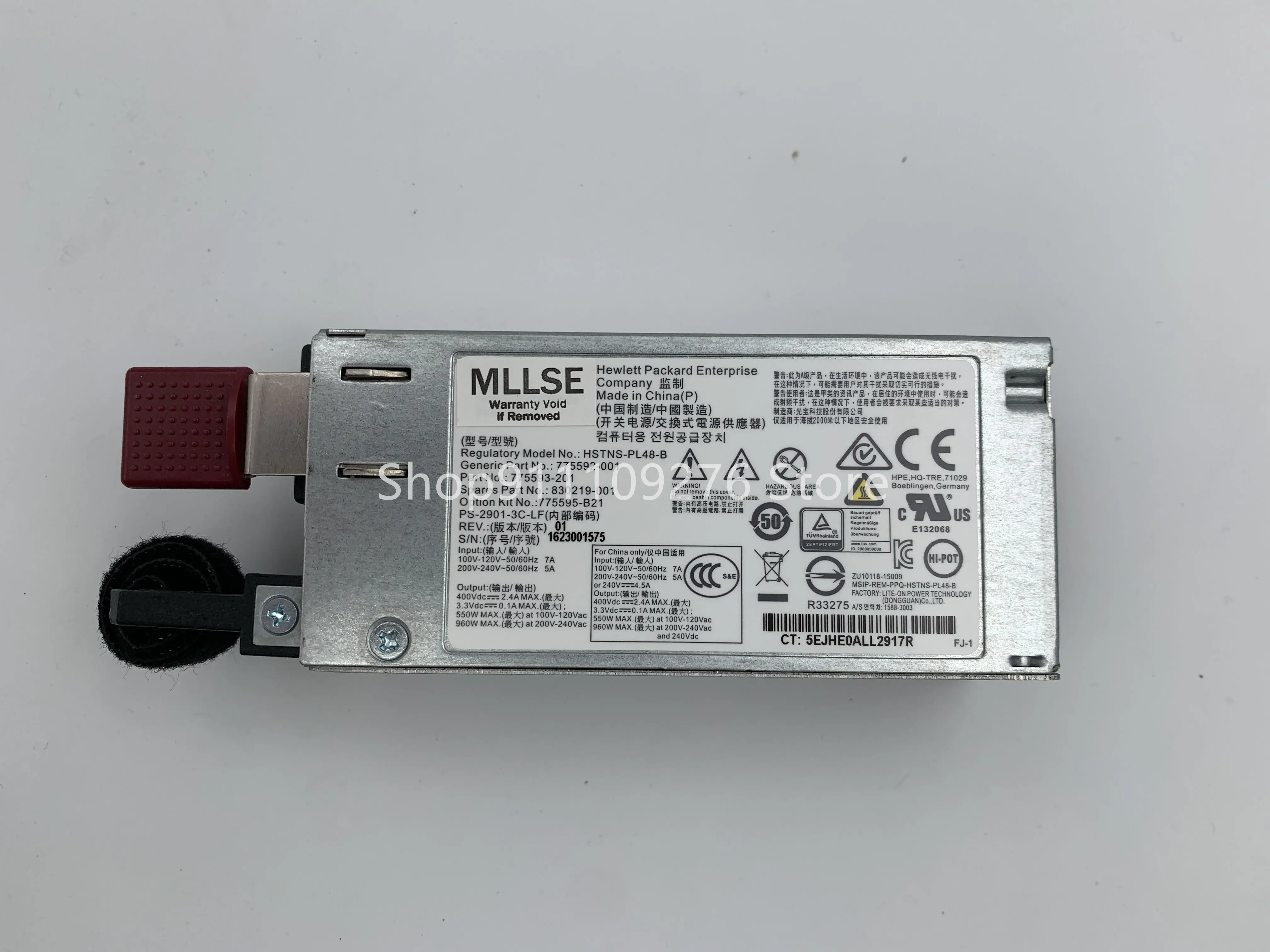 Fuente De Alimentaci n Original Para HP DL20 ML150 Gen9 HSTNS PL48 B 