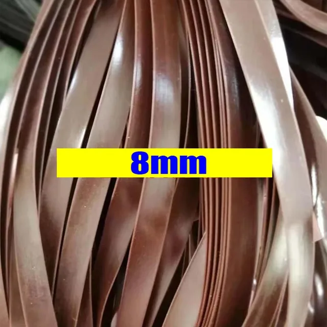 10 Meters PE Gradient Flat Synthetic Rattan Material Roll Handmade Weaving Rope Repair Furniture Bed Sofa Chair Table Basket 40