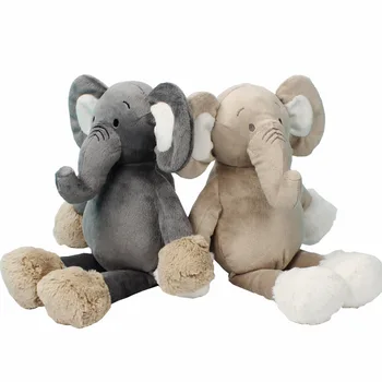 

38cm Cute Plush Elephant Doll Toy Kids Sleeping Mate Soft Stuffed Animal Child Accompanying Sleeping Doll Toy Gift D1150N15