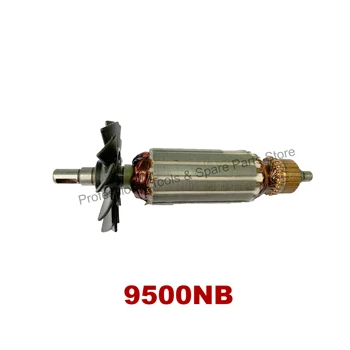 

AC220V Armature Rotor Anchor Replace for Makita Angle Grinder 9500NB Rotor Power Tool Accessories