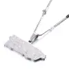 Stainless Steel Puerto Rico Map Pendant Necklaces Puerto Ricans Map Charm Jewelry 4