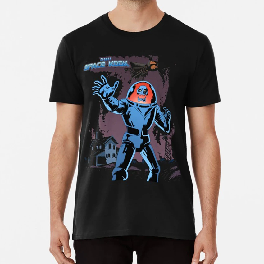 Sd Space Kook T Shirt Scooby Doo Space Kook Ghost Alien Skull Villain Cartoon Hanna Barbera Space Suit Rubtox T Shirts Aliexpress