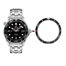 Ceramics bezel insert for OMG Omega Seamaster automatic man watch parts watch bezel insert loop for OMG sea-master Ceramics bezel insert for OMG Omega Seamaster automatic man watch parts watch bezel insert loop for OMG sea-master