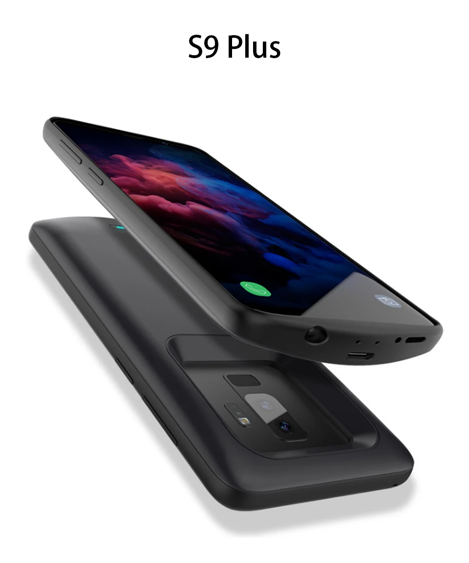 Мощность банк Батарея чехол для samsung Galaxy Note 9/8/10/10+ мА/ч. аккумулятор Externe для S7/S8/S9 Мощность банк чехол для S10/S10e/S10