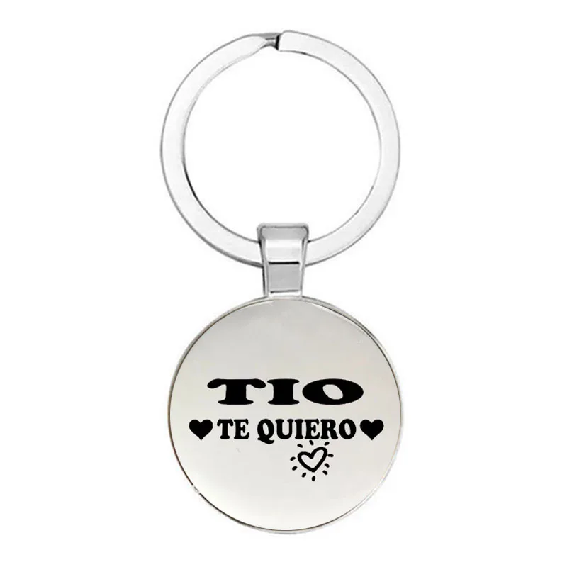 &quotTio Te Quiero&quot Keychain Best-Selling Letter Disc Key Ring Men'S Jewelry Suitable For Direct Sales By Uncle | Украшения и