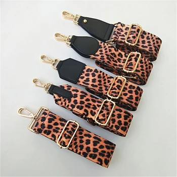 

Leopard Bag Strap Handbag Belt Wide Shoulder Bag Strap Replacement Strap Accessory Bag Part Adjustable Belt For Bags 120 cm