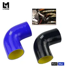 

3" 76mm 90 Degree Elbow Silicone Hose Pipe Turbo Intake Blue&yellow / Black&yellow SH9030