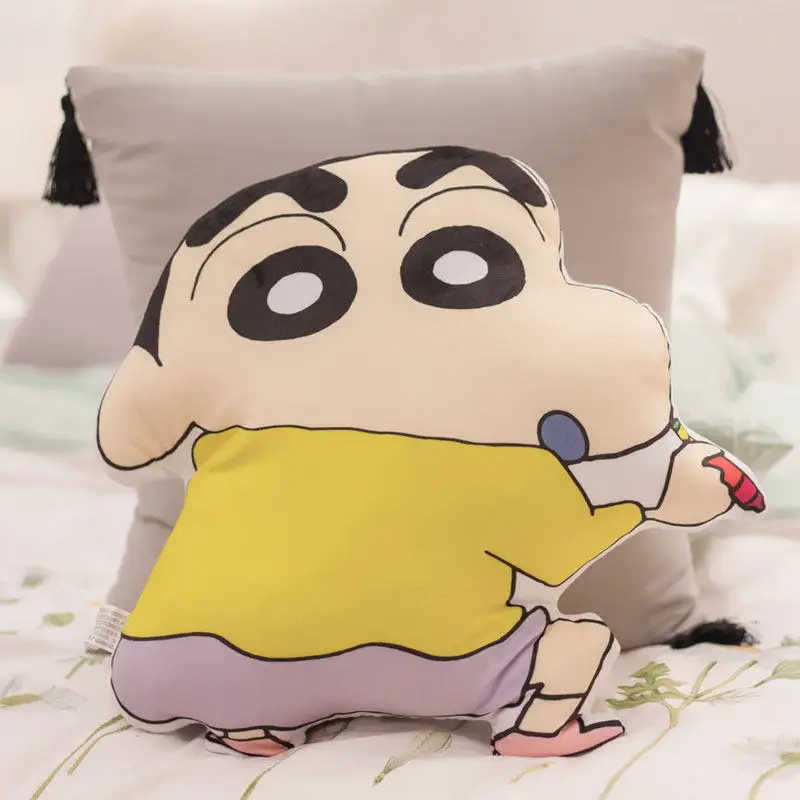 45 см милый Crayon Shinchan Мягкие плюшевые игрушки подушки ТВ Мультфильм спинки дивана подушки детские подарки на день рождения - Цвет: 5