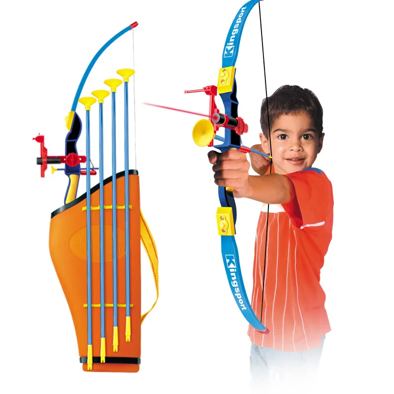 

Amazon Cross Border Hot Selling Children Toys with Large Size Quiver Bow And Arrow Set Safe Sucker Outdoor Activities Gift