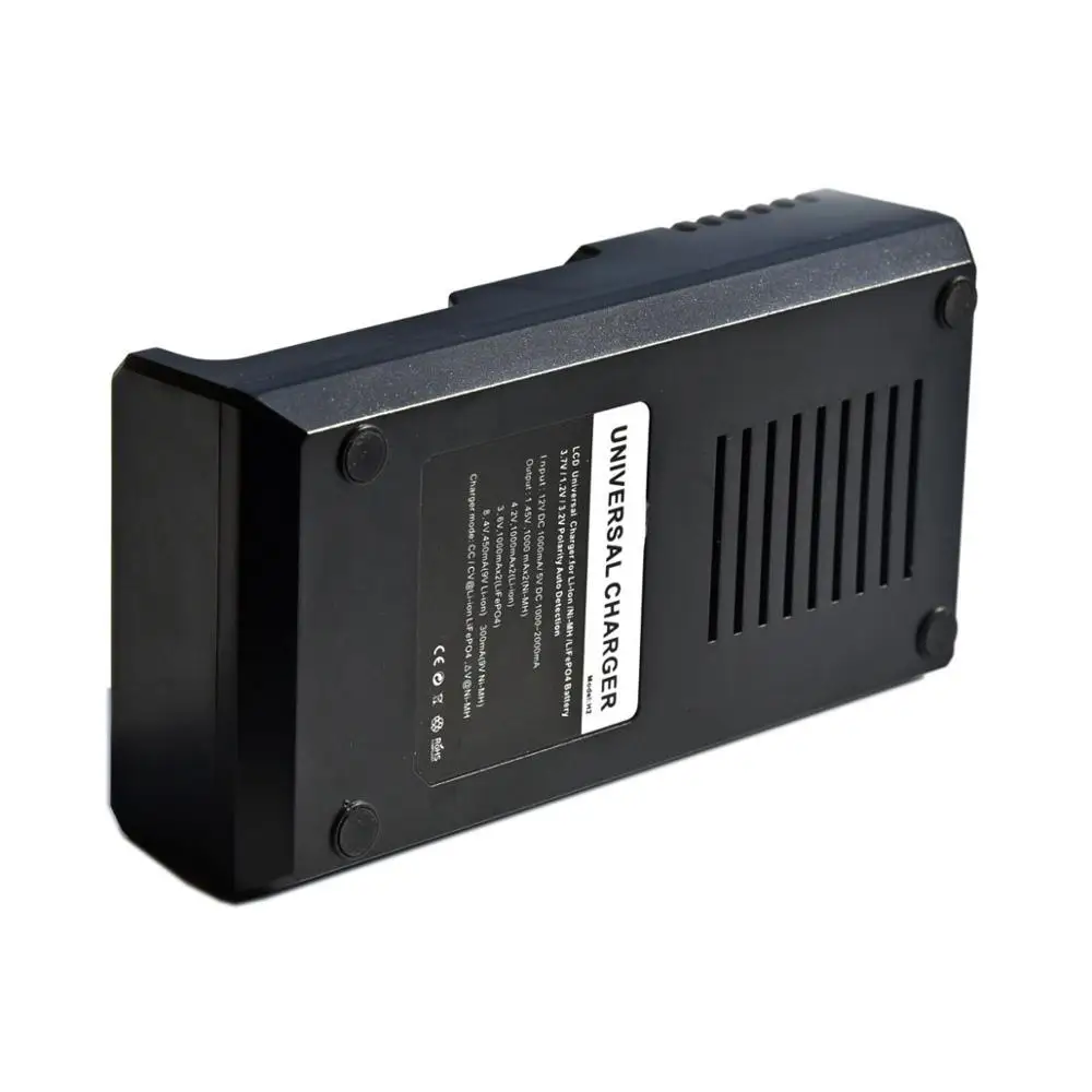 Soshine SC-H2 Li-ion NiMH LiFePO4 1.2v 3.7v 18650 AA Battery USB Charger+12v Car
