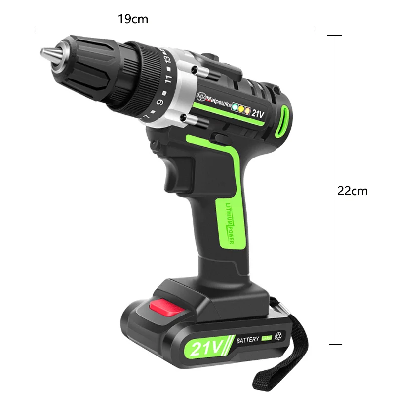 Аккумуляторная дрель шуруповерт 21 в|Электрические отвертки| |