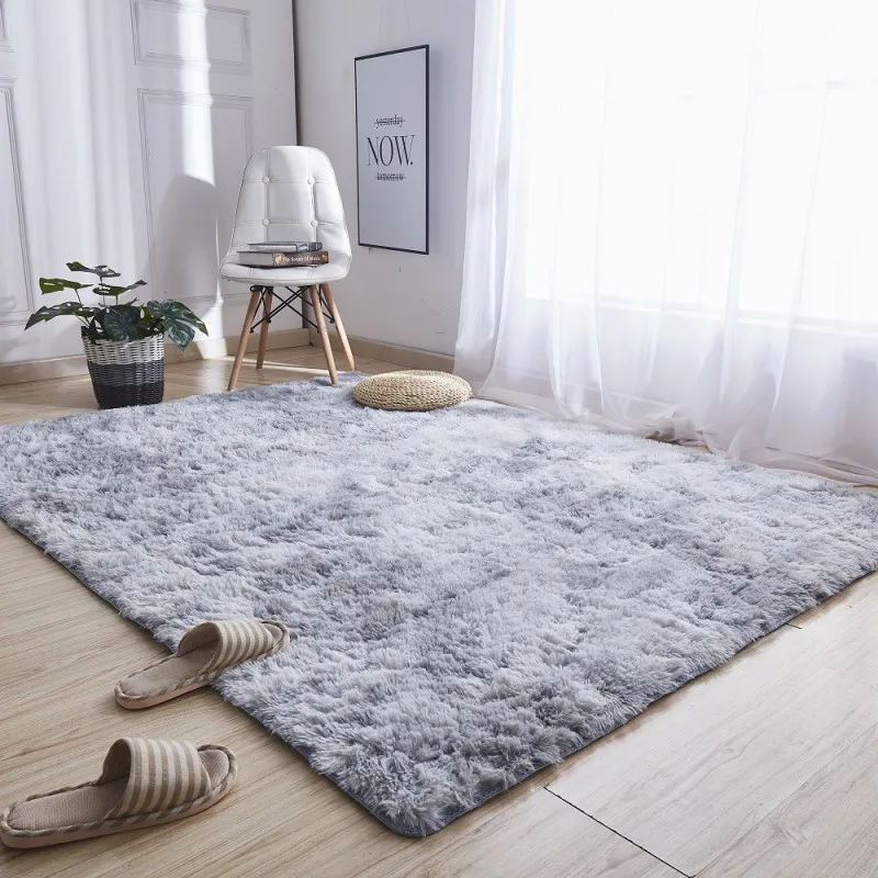 light grey nursery rug