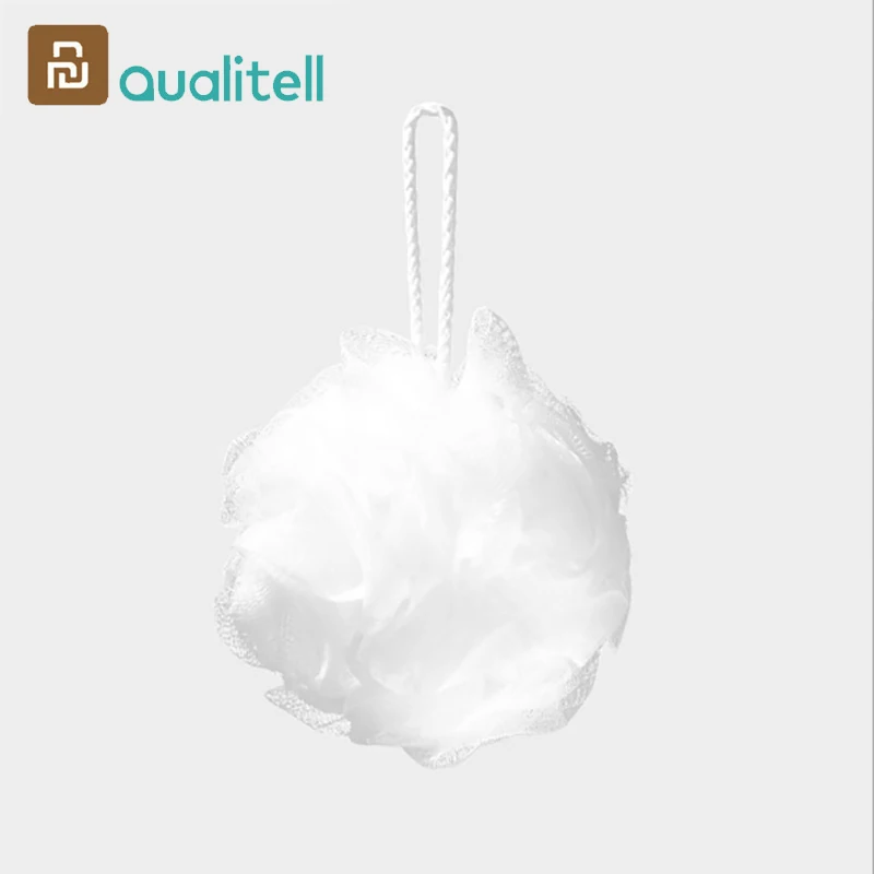 Xiaomi Youpin Qualitell душ с шариками и эластичной резинкой на Массажная ванночка мяч мягкая губка богат вспенивания