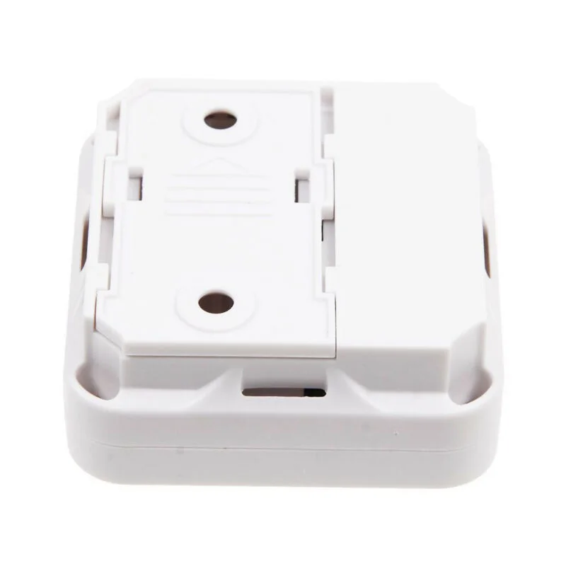 White CO Gas Warning Alarm Mini Monoxide&Smoke Detector W/ Memory Function