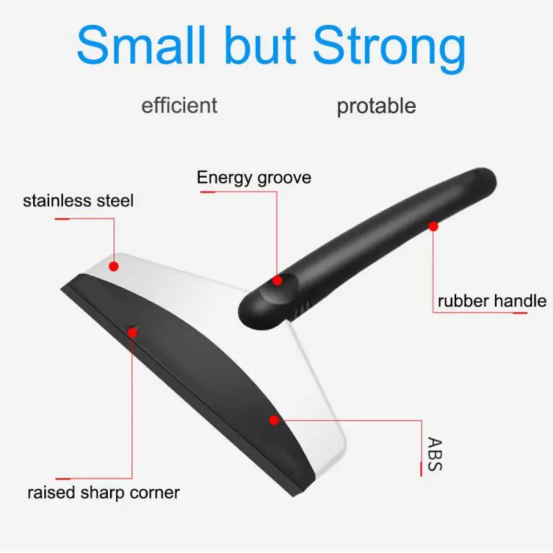 Окна автомобиля лобового стекла снег прозрачный автомобиль лопата для снега жидкость для снятия Лопата для борьбы с обледенением для очистки токарный резец
