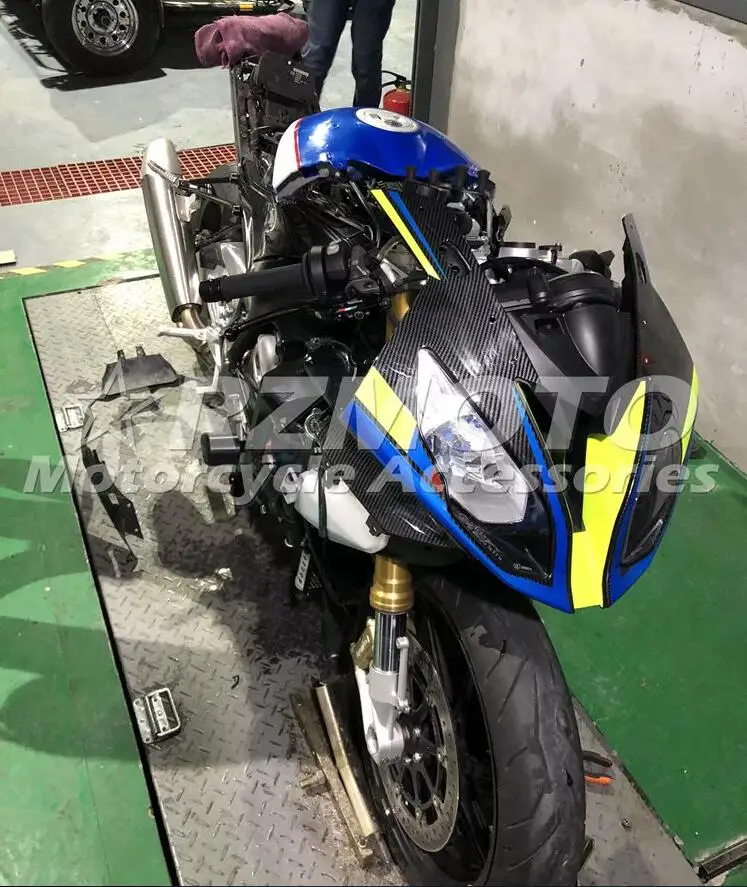Мотоциклетный обтекатель abs комплект для S1000RR- кузов из углеродного волокна узор для переноса воды printingStore № 0118