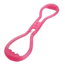 Силиконовый тянущийся канат карамельного цвета для женщин, фитнес, экспансии груди, йоги, спорта, Восемь символов, съемник, эластичная Натяжная лента