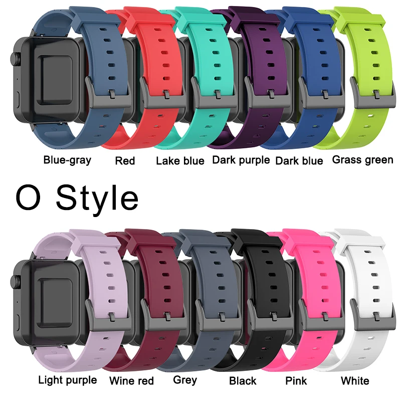 Великолепный подарок correa для xiaomi band аксессуары для часов Ремешок для mi Watch band спортивный силиконовый браслет для xiaomi smart watch