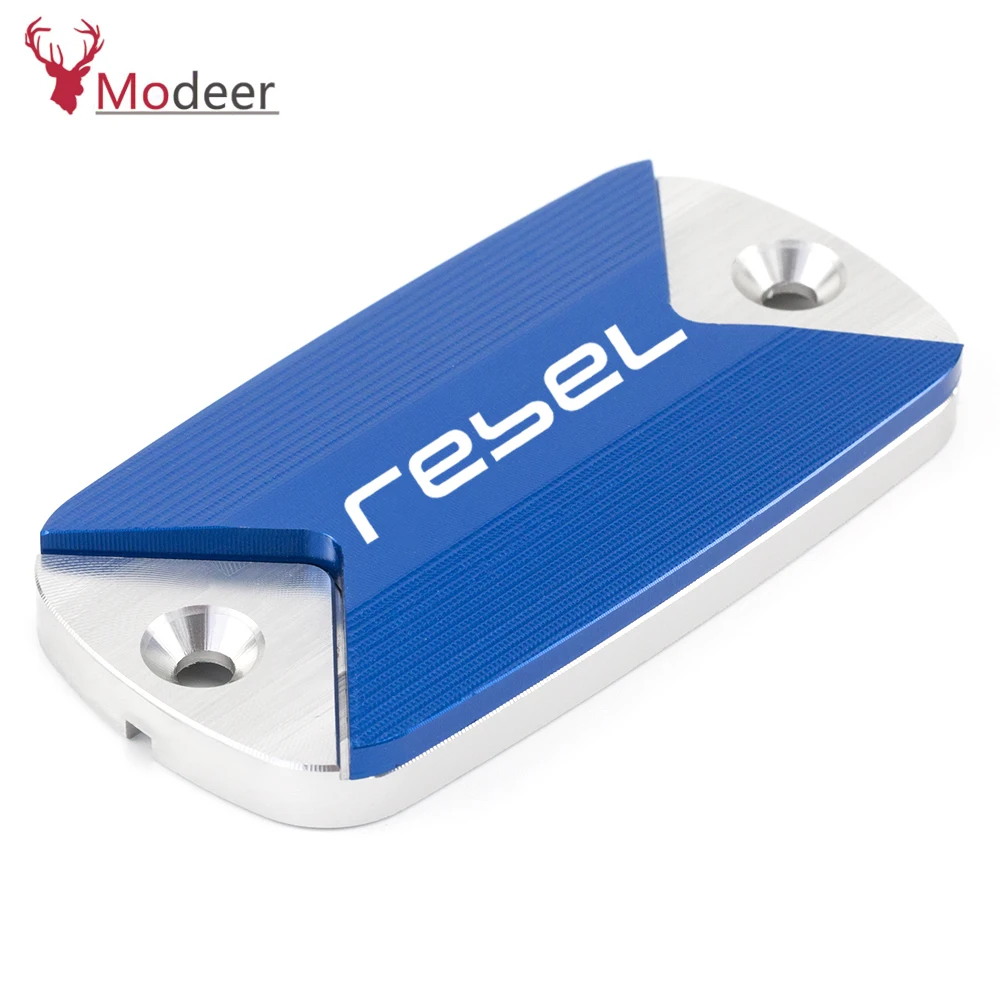 FOR Honda Rebel 300 Rebel 500 REBEL300 REBEL500 2017 Motorcycle CNC Front Brake Fluid Reservoir Cap Cover (2)