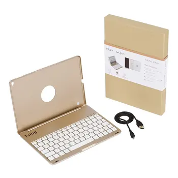 

For iPad Air 2 Backlit Bluetooth Keyboard Case
