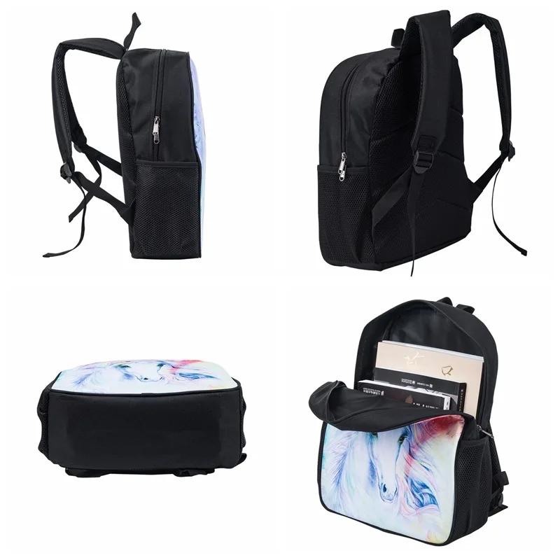 Anime Student Backpack Demon Slayer's Blade Backpack Stove Door Nidouzi School Bag Backpack Satchel Pen Bag Customized Pictures