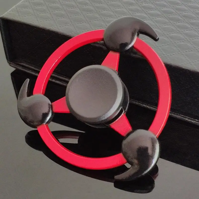 Муравей спиннер металлический палец стресс Tri спиннер сплав EDC ручной спиннер moondrop - Цвет: Армейский зеленый