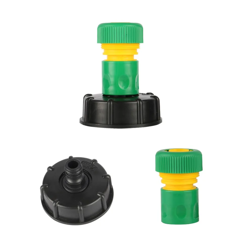 60 мм до 3/" внутренняя резьба IBC Tank Adapter 1/2" 3/" 1" трубная розетка интерфейс шланг Труба адаптер Замена клапана фитинг 1 шт